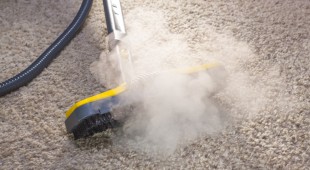 steam cleaning on carpets